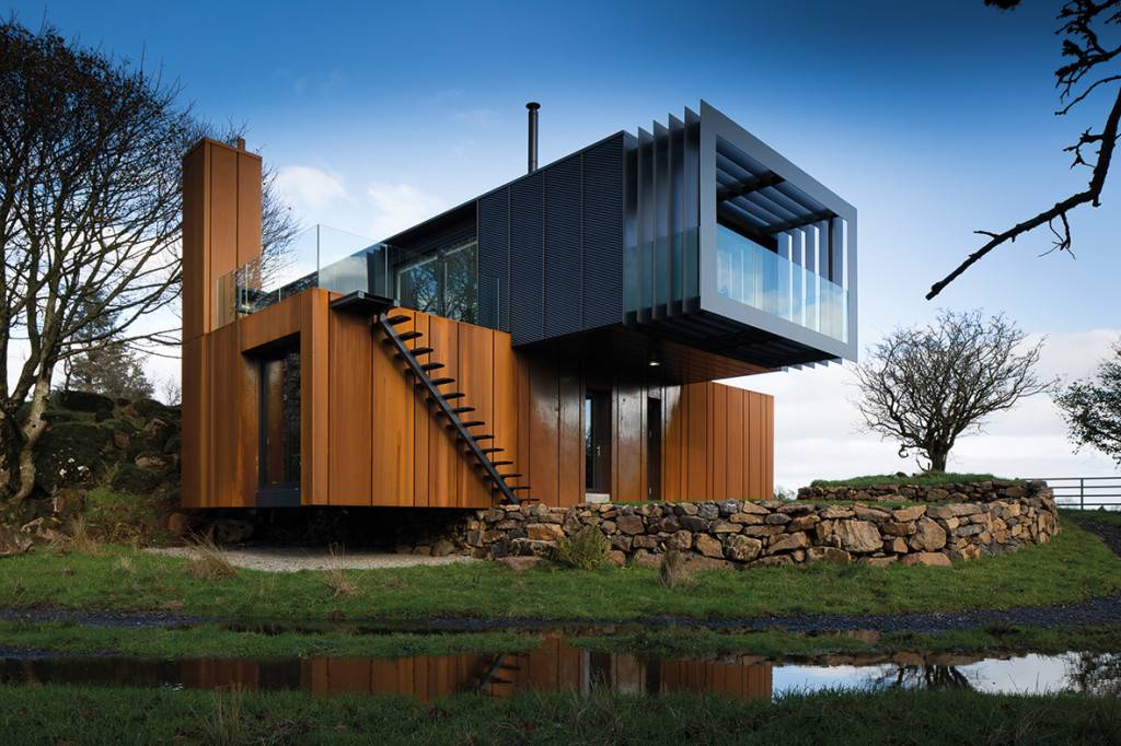 Grand Designs SHIPPING CONTAINER house built by farmer to find his ...