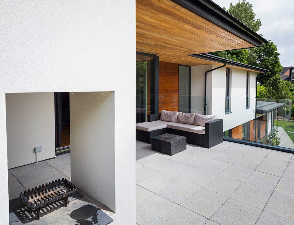 minimalist house design cantilever