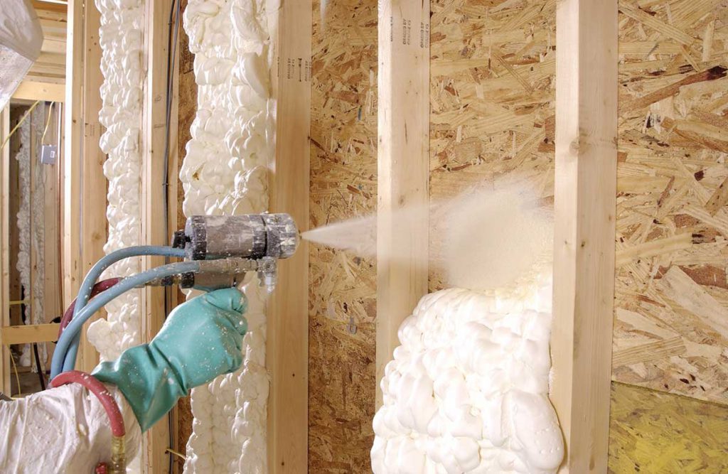 spray foam insulation