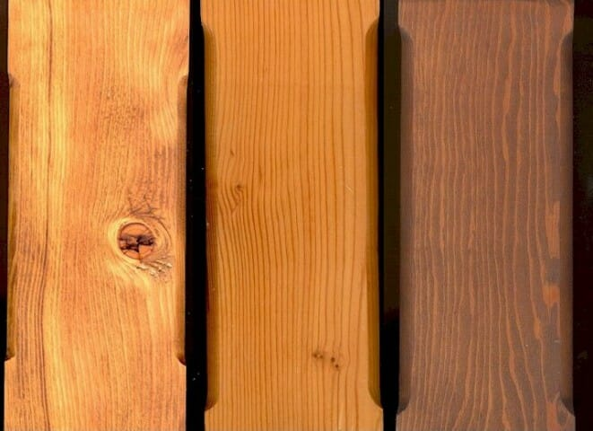 Douglas fir timber flooring