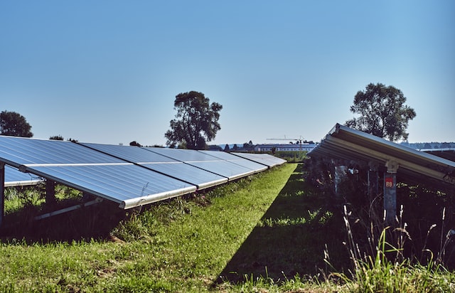 ground solar panels