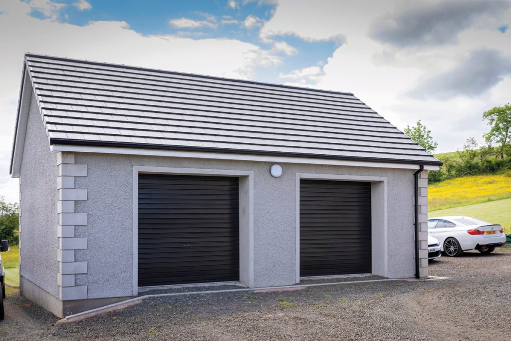 Porch and garage design