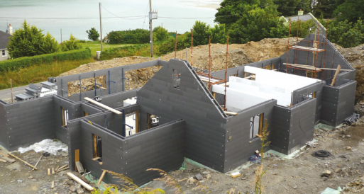 insulating concrete formwork