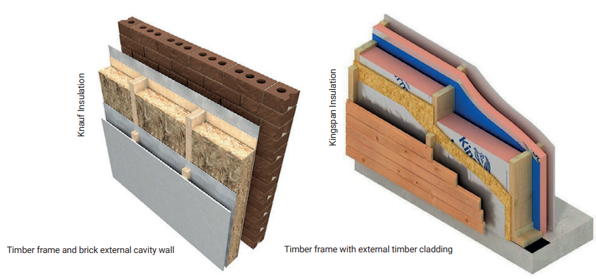 Timber frame open vs closed panel Selfbuild