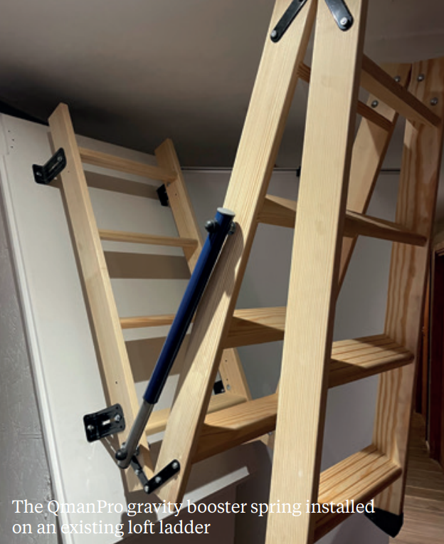 Attic Access NI launch new mechanism for loft ladders