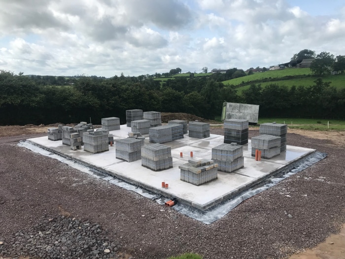 Passive house in co tyrone
