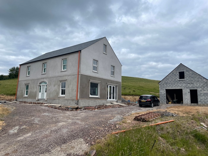 Passive house in co tyrone