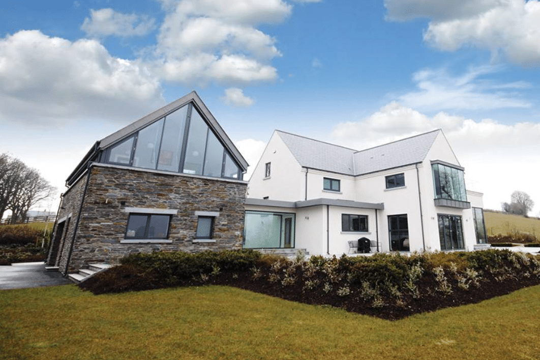split level family home